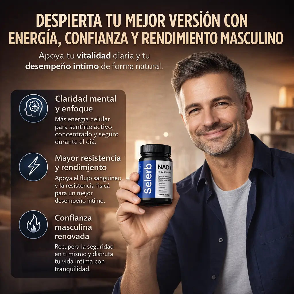 Capsulas SELERB® Complex NAD+ | Mejora erecciones , grosor y tu potencia sexual🍆